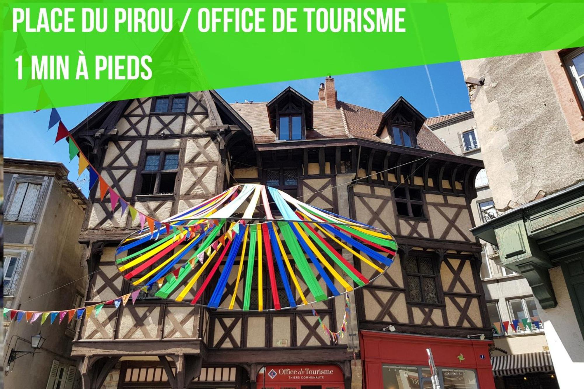 Apartment Le Grand Pirou # Lumineux # Halte Auvergne Thiers
